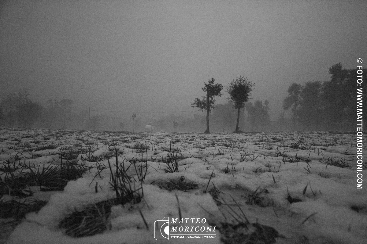 Neve in Versilia - Una serie di scatti in Bianco e Nero // Foto: www.matteomoriconi.com
