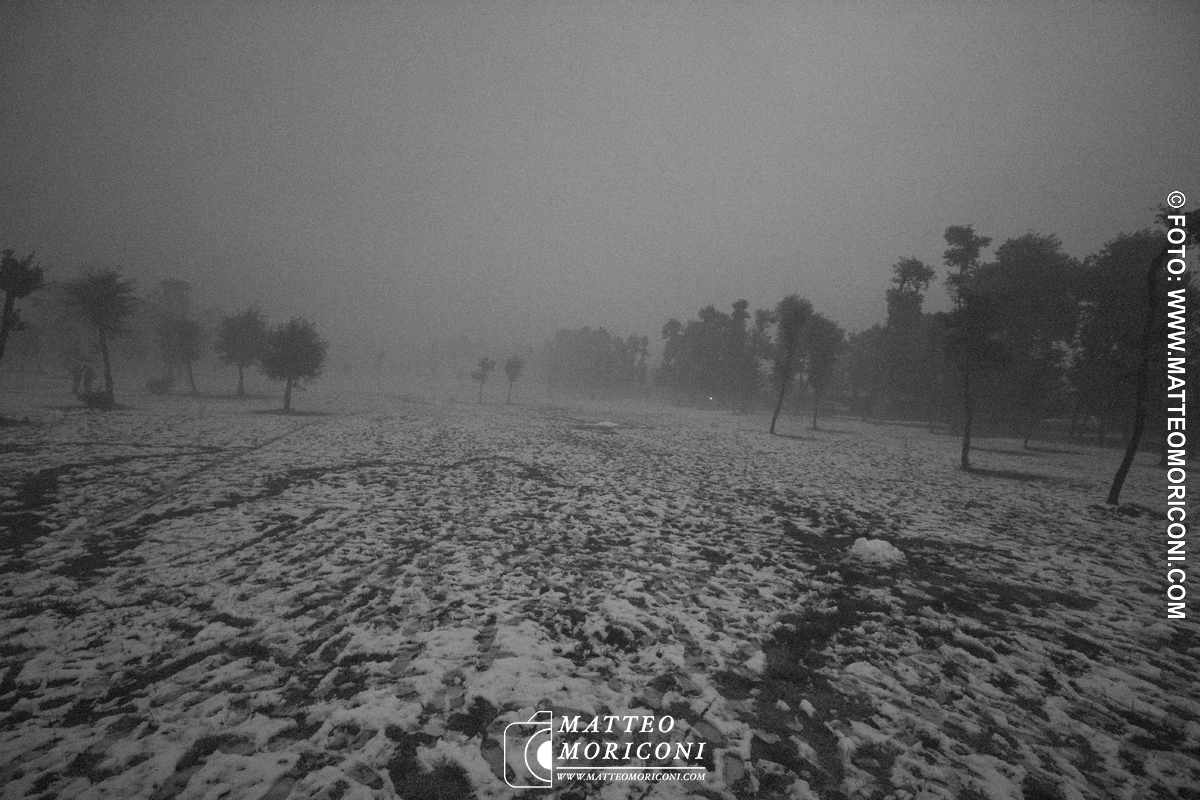 Neve in Versilia - Una serie di scatti in Bianco e Nero // Foto: www.matteomoriconi.com