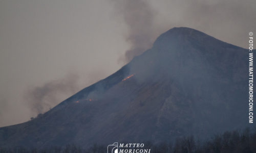 Camaiore: Incendio sul Monte Prana - 21 Marzo 2019
